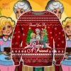 BEST Being A Friend Knitting Ugly Christmas Sweater All Over Print