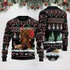 BEST Bigfoot Pug Ugly Christmas Sweater All Over Print Sweatshirt Ugly
