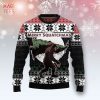 BEST Bigfoot Pug Ugly Christmas Sweater All Over Print Sweatshirt Ugly