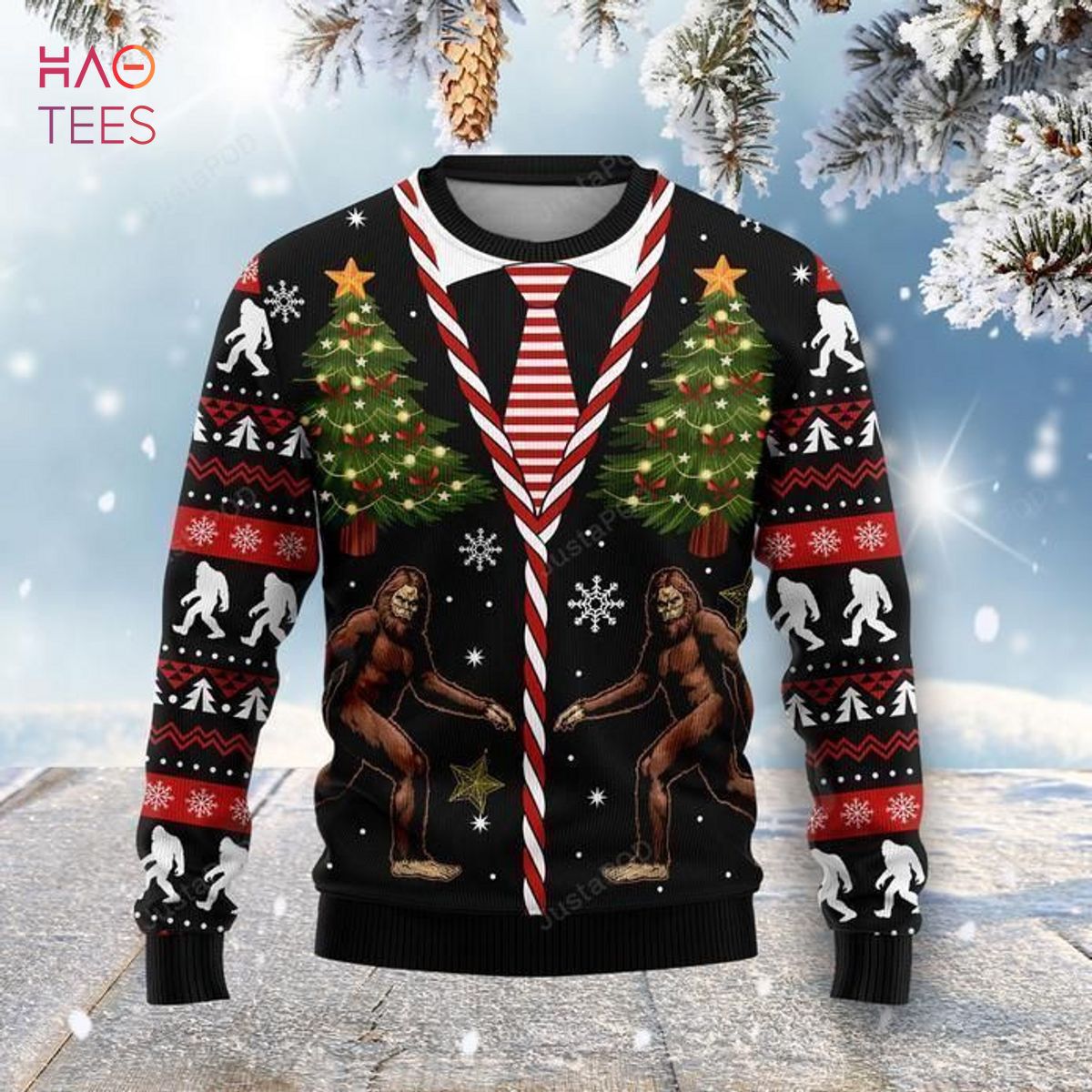 BEST Bigfoot Ugly Christmas Sweater All Over Print Sweatshirt Ugly Sweater BEST Bigfoot Ugly Christmas Sweater All Over Print Sweatshirt Ugly Sweater