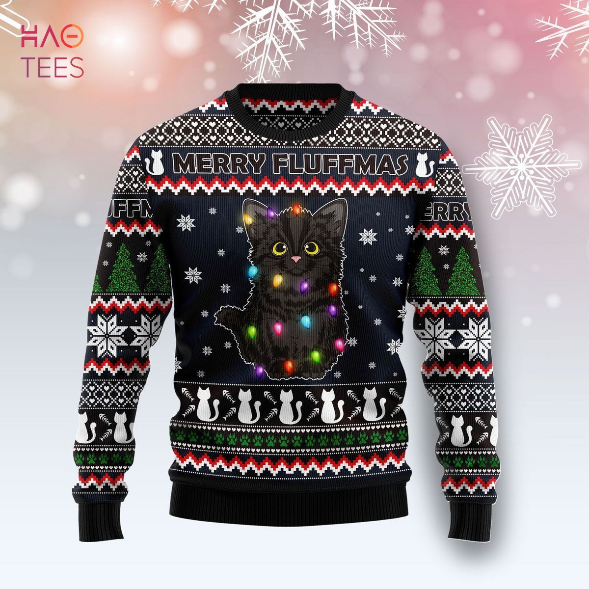 BEST Black Cat Ugly Christmas Sweater All Over Print Sweatshirt Ugly BEST Black Cat Ugly Christmas Sweater All Over Print Sweatshirt Ugly