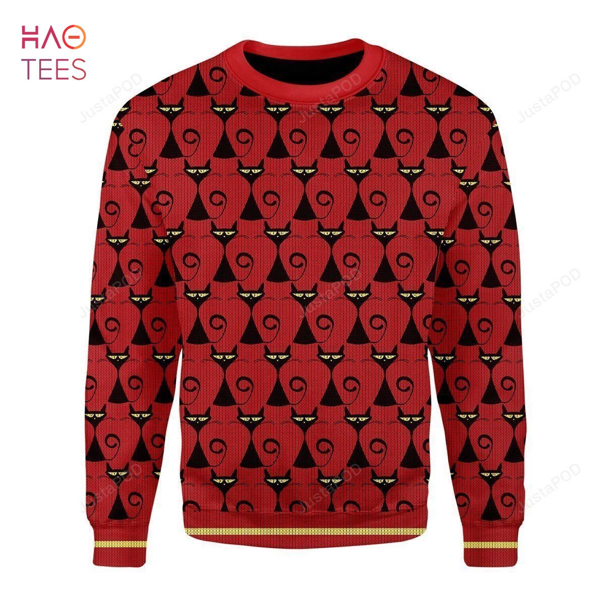 BEST Black Cat Ugly Christmas Sweater All Over Print Sweatshirt Ugly BEST Black Cat Ugly Christmas Sweater All Over Print Sweatshirt Ugly