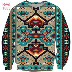 BEST Blue Tribe Design Ugly Christmas Sweater All Over Print Sweatshirt