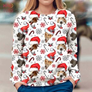 BEST Borzoi Dog Ugly Sweater Ugly Sweater Christmas Sweaters Hoodie Sweater