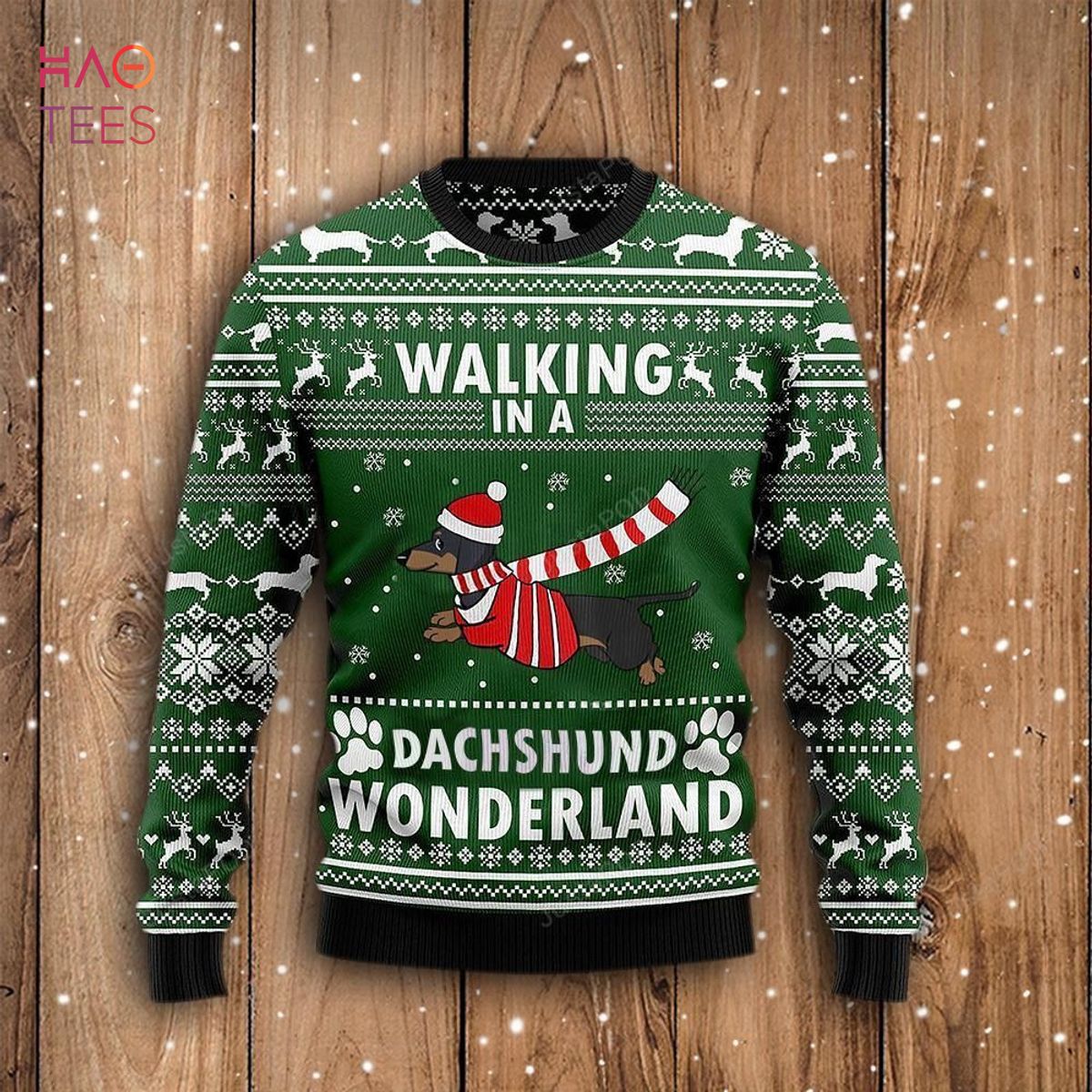 BEST Christmas Dog Walking In A Dachshund Wonderland Ugly Christmas Sweater BEST Christmas Dog Walking In A Dachshund Wonderland Ugly Christmas Sweater