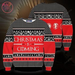 BEST Christmas is Coming Unisex Ugly Christmas Sweater All Over Print