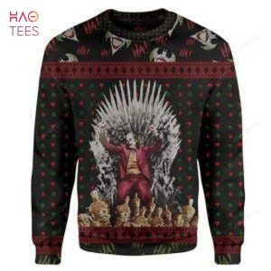 BEST Christmas Joker Ugly Christmas Sweater All Over Print Sweatshirt Ugly