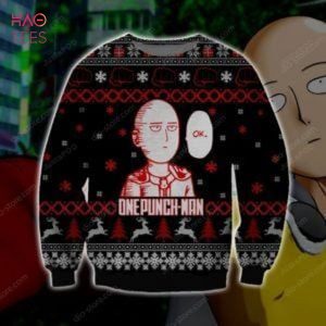 BEST Christmas One Punch Man Ugly Christmas Sweater All Over Print