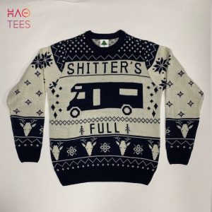 BEST Christmas Vacation Shitters Full Navy For Unisex Ugly Christmas Sweater