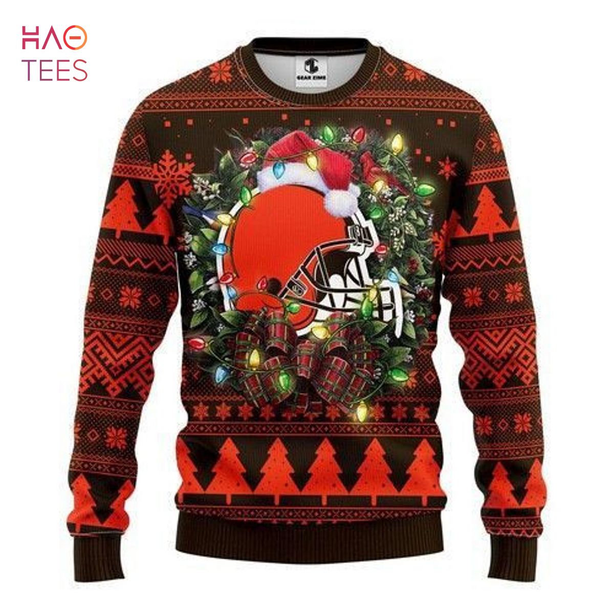 BEST Cleveland Browns Ugly Christmas Sweater All Over Print Sweatshirt Ugly BEST Cleveland Browns Ugly Christmas Sweater All Over Print Sweatshirt Ugly