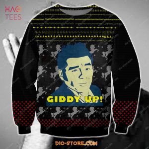 BEST Cosmo Kramer Giddy Up For Unisex Ugly Christmas Sweater All