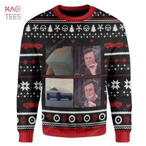 BEST Cybertruck Lara Croft For Unisex Ugly Christmas Sweater All Over