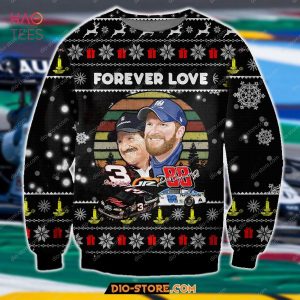 BEST Dale Earnhardt Forever Love Ugly Christmas Sweater All Over Print