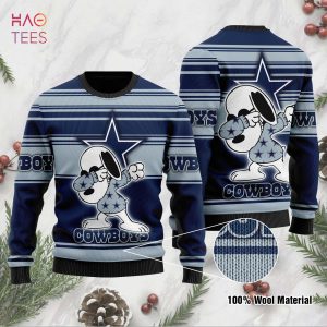 BEST Dallas Cowboys D Full Printed Sweater Shirt For Football Fan