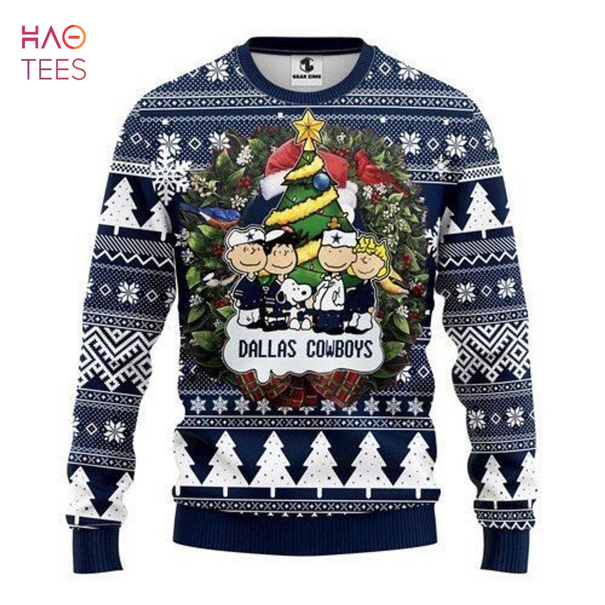 BEST Dallas Cowboys Ugly Christmas Sweater All Over Print