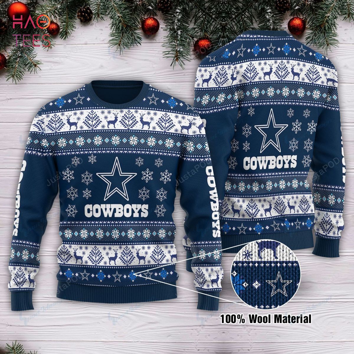 Dallas Cowboys Almost Right But Ugly Sweater Extra Large : :  Clothing, Shoes & Accessories