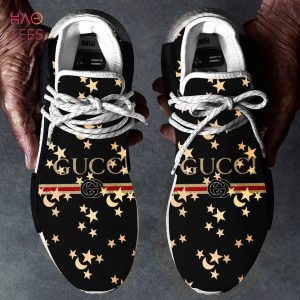 Gucci Black Star NMD Human Race Shoes Sneakers
