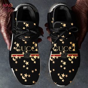 BEST Gucci Black Star NMD Human Race Shoes Sneakers Limited Edition