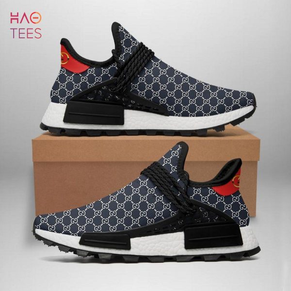 Gucci Navy NMD Human Race Shoes Sneakers