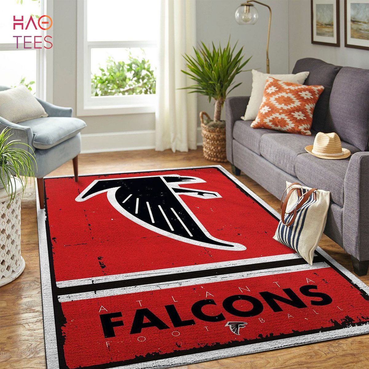 Atlanta Falcons NFL Area Rugs Retro Style Living Room Carpet Team Logo Sports Floor Decor Atlanta Falcons NFL Area Rugs Retro Style Living Room Carpet Team Logo Sports Floor Decor