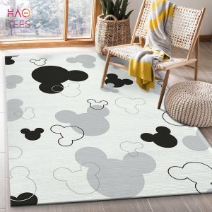 Best Mickey Ears Disney Area Rug Living Room And Bedroom Rug Family Gift US Decor