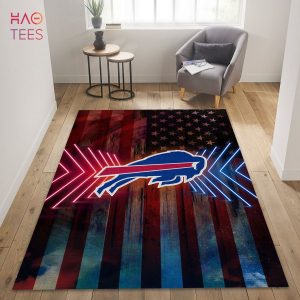 Buffalo Bills Nfl Art Rug Living Room Rug  Floor US Decor