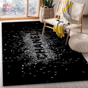 Chanel Area Rug Bedroom Rug US Gift Decor