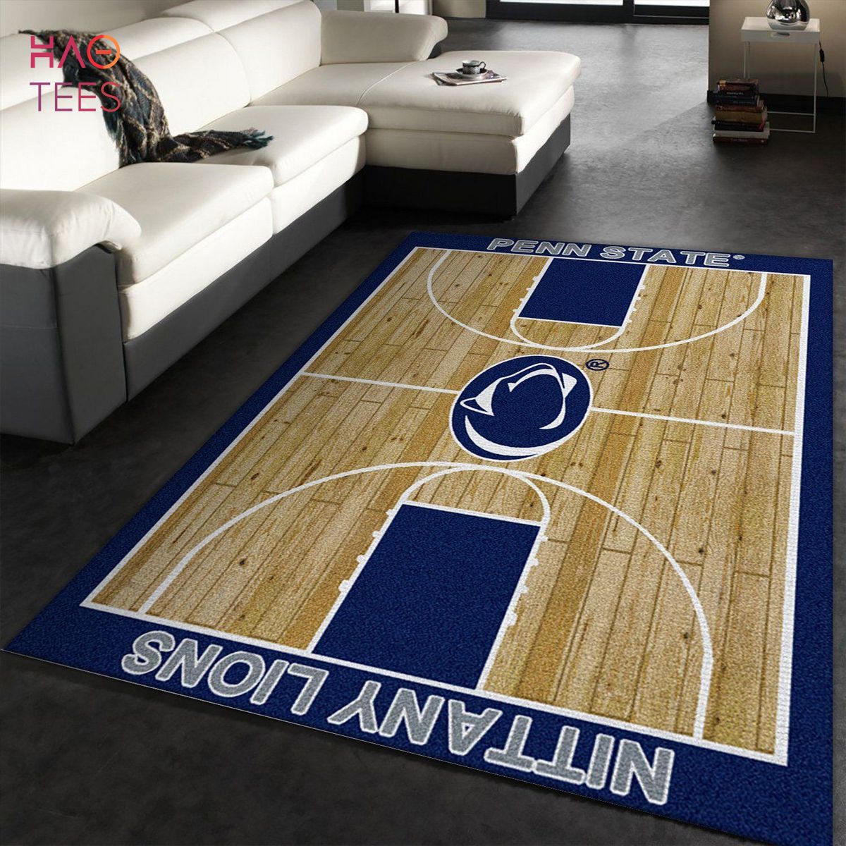 College Home Court Penn State Basketball Team Logo Area Rug Kitchen Rug Home US Decor College Home Court Penn State Basketball Team Logo Area Rug Kitchen Rug Home US Decor