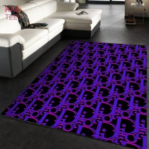 Dior Logo Area Rugs Fashion Brand Rug Christmas Gift US Decor
