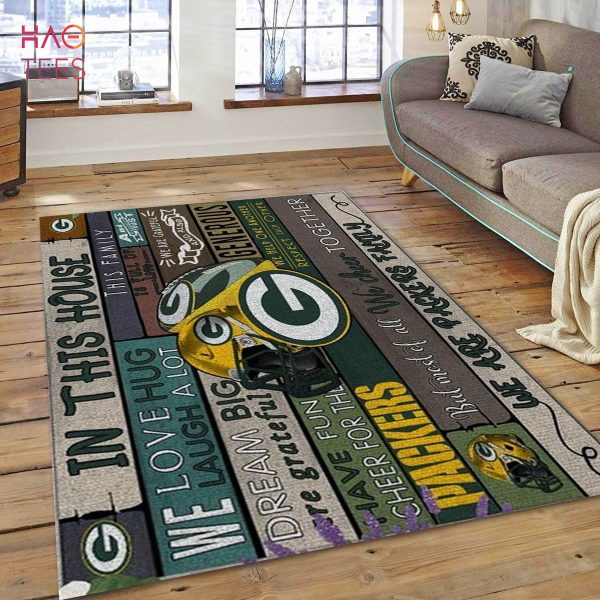 Green Bay Packers Nfl Area Rug NFL Rug  Home Decor