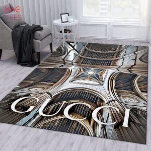 Gucci Fashion Art Fashion Brand Rug Bedroom Rug Christmas Gift US Decor