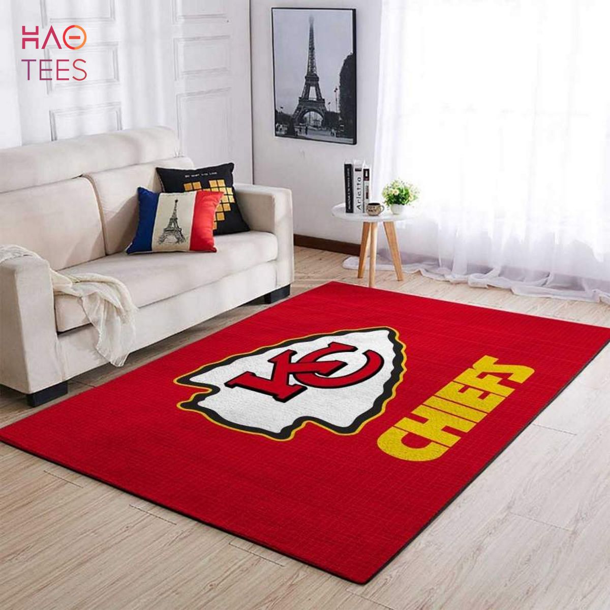 Kansas City Chiefs Area Rugs Living Room Carpet Local Brands Floor Decor The US Decor