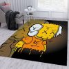 Kaws Supreme Logo Luxury Collection Area Rugs Living Room Carpet Floor Decor