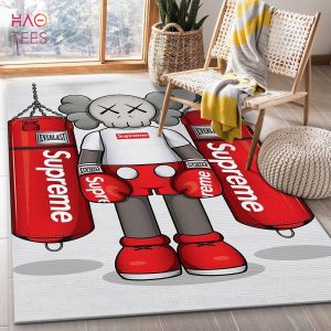 Kaws Supreme Luxury Area Rugs Living Room Carpet Home Fashion Rug Christmas Gift
