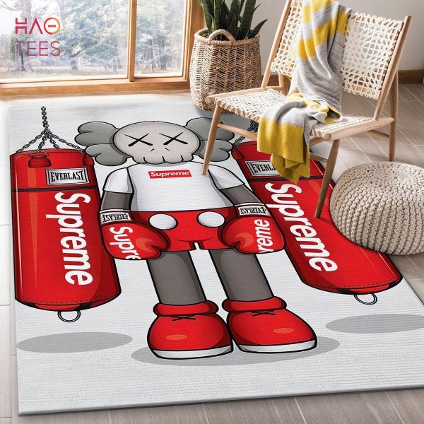 Kaws Supreme Luxury Area Rugs Living Room Carpet Home Fashion Rug Christmas Gift
