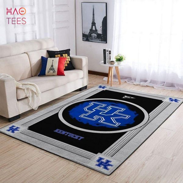 Kentucky Wildcats Area Rugs NCAA Football Basketball Living Room Carpet Team Logo Floor Home