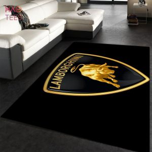 Lamborghini Logo SuperCars Area Rugs Living Room Carpet Local Brands Floor Decor The US Decor