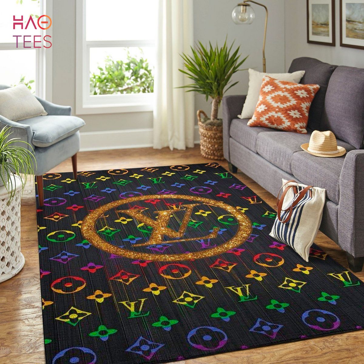 Louis Vuitton Area Rug Hypebeast Fashion Brand Living Room Carpet Floor D?cor Luxury Store