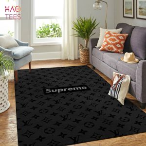 Louis Vuitton x Supreme Area Rug Hypebeast Fashion Brand Living Room Carpet Floor D?cor