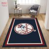 Nebraska Cornhuskers NCAA Team Logo Nice Gift Home Decor Rectangle Area Rug