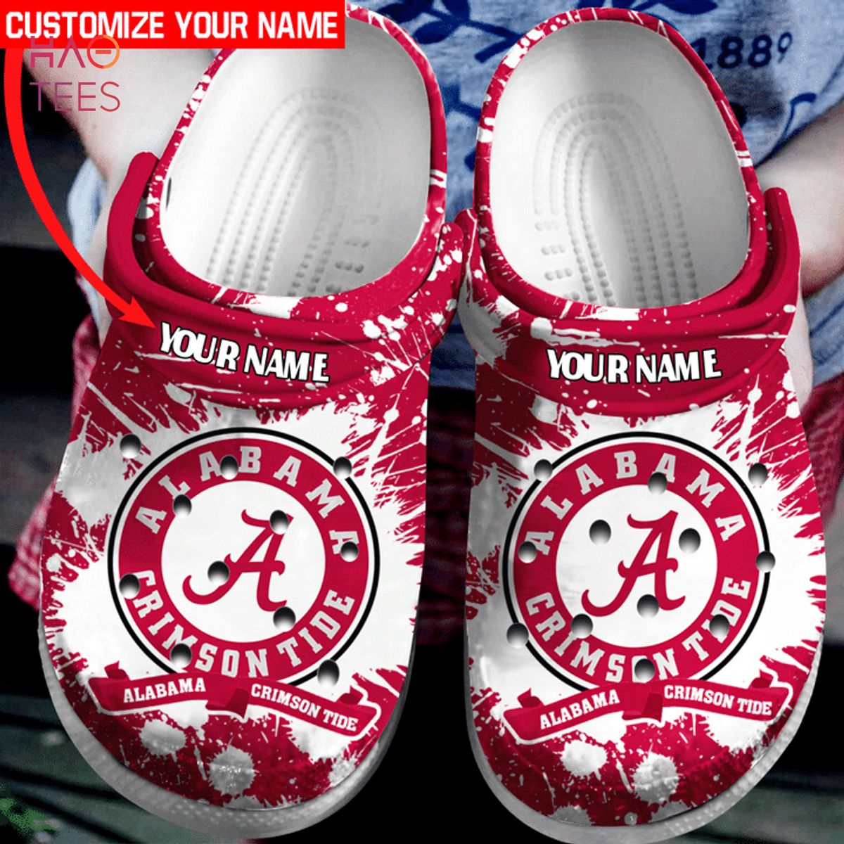 Alabama Football Crocs Clog Shoes Alabama Football Crocs Clog Shoes