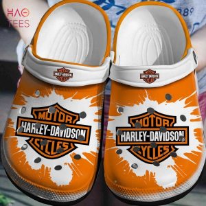 Harley Davidson Motorcycle Crocband Crocs Shoes