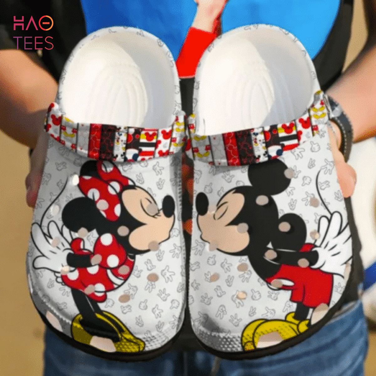Mickey Mouse And Minnie Mouse Crocs Clog Shoes Mickey Mouse And Minnie Mouse Crocs Clog Shoes