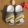 Pittsburgh Steelers Skull Crocs Clog Shoes