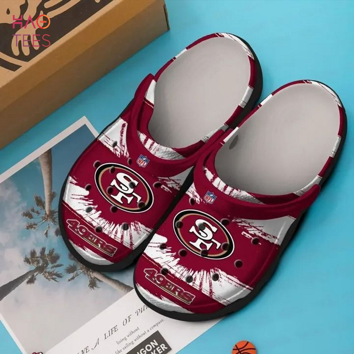 San Francisco 49ers Crocs Crocband Clog Crocs Shoes