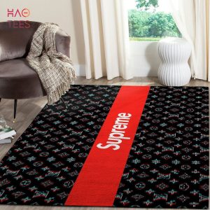 Supreme Area Rug Red Hypebeast Carpet Luxurious Fashion Brand Logo Living Room  Rugs