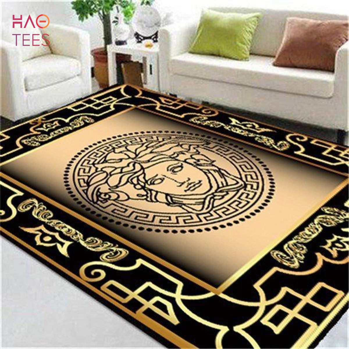 Louis vuitton gold logo type 1786. Upgrade Your Living Room with Luxury Home  Decor: Area Carpets, Floor Decor, Door Mats, and Hot Gift Items with style  a High-E… in 2023