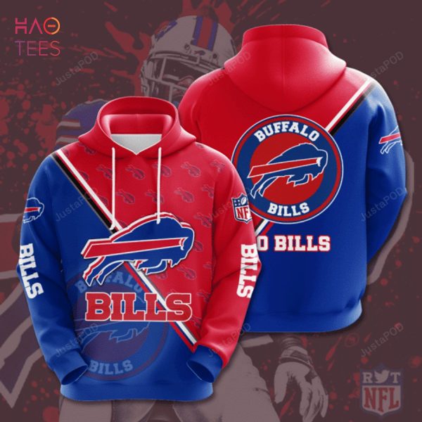 Buffalo Bills NFL Men and Women 3D Hoodie