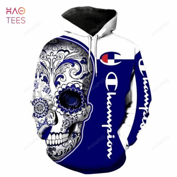 Champion Sugal Skull Men and Women 3D Hoodie