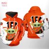 Cincinnati Bengals NFL Camo Veteran Team 3D Printed Hoodie